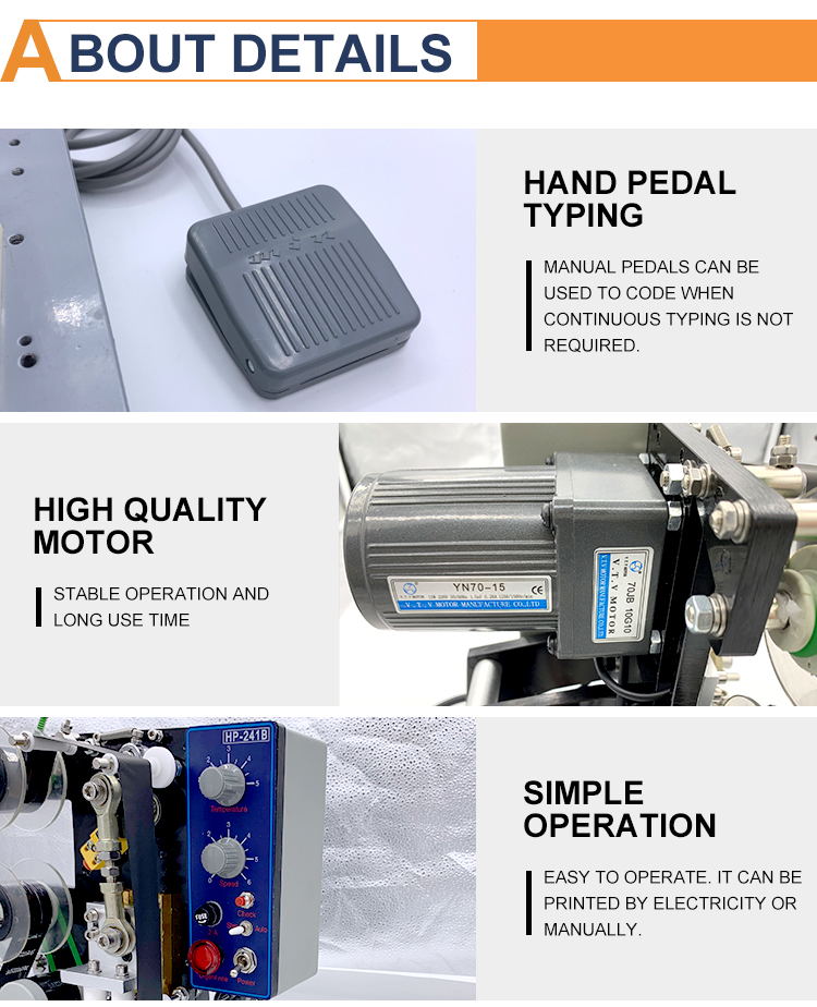 details of coding machine