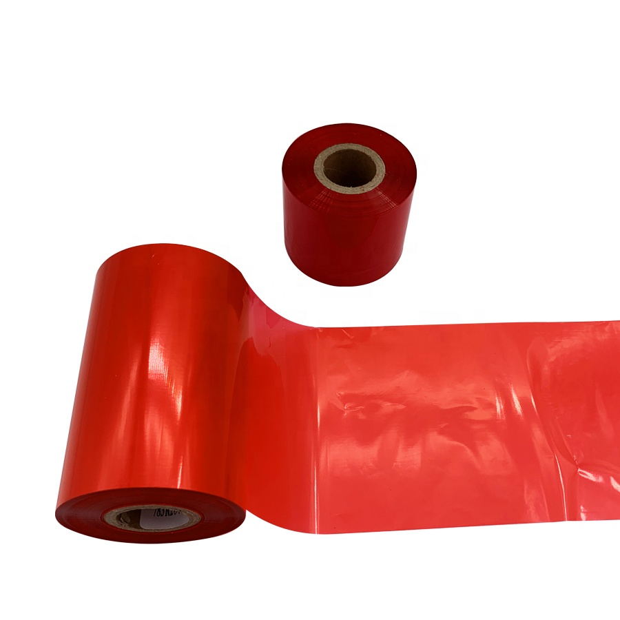 red thermal transfer ribbon